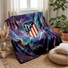 Atletico Madrid Theme blanket Soft Flannel Blanket Plush Throw Blanket Cozy Sofa Bed Blanket for Home Decor