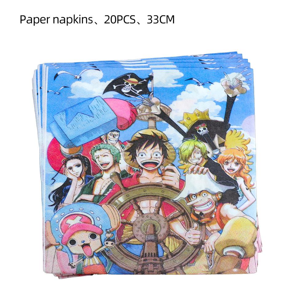 51pcs One Piece Tableware Set Includes Plates Cups Napkins Tablecloth