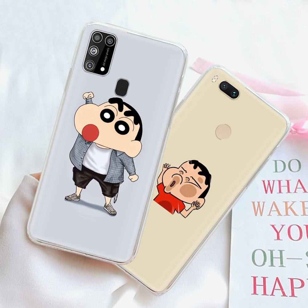 

Case for Xiaomi Redmi Note 13 VIVO Y20 Tecno Pova Samsung S24 Realme C3 OPPO F11 Moto E32 Infinix iPhone 15 Crayon Shin Chan