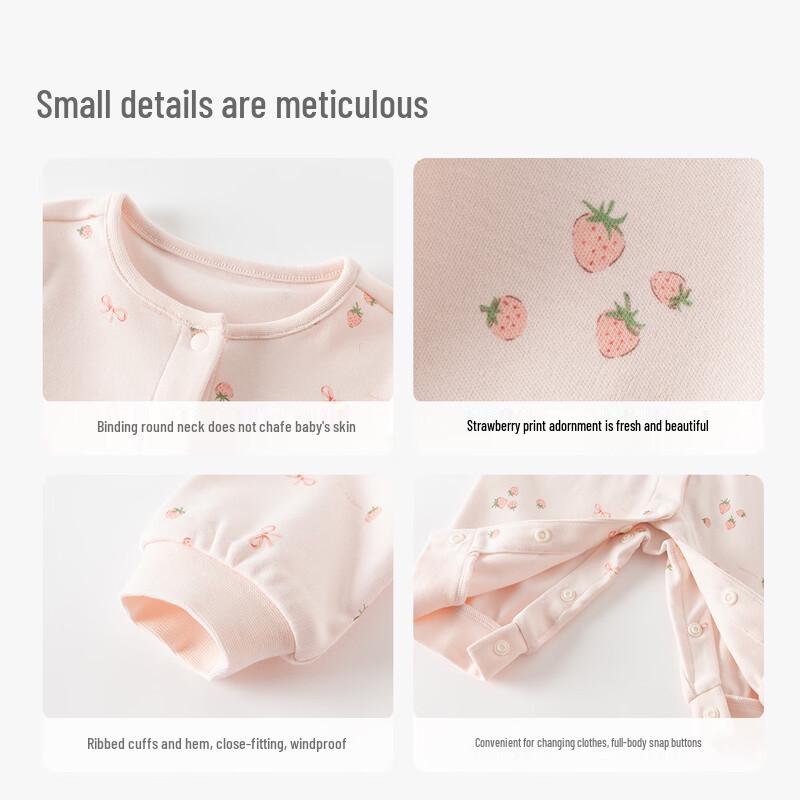 David Bella Baby Girl Spring Autumn Cotton Romper