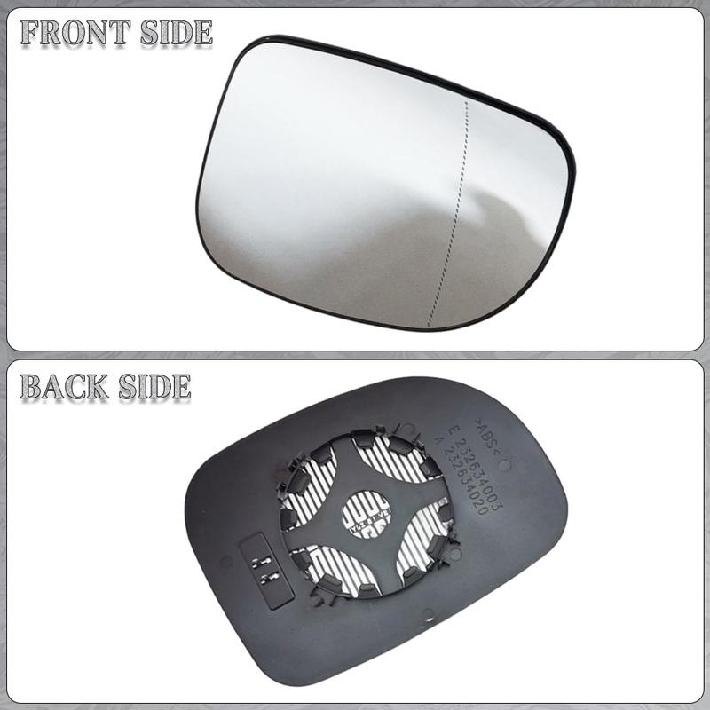Heated Side Mirror Glass Door Wing Rearview Mirror for Mercedes-Benz Viano W639 2003 2004 2005 2006 2007 2008-2010 A0008100919