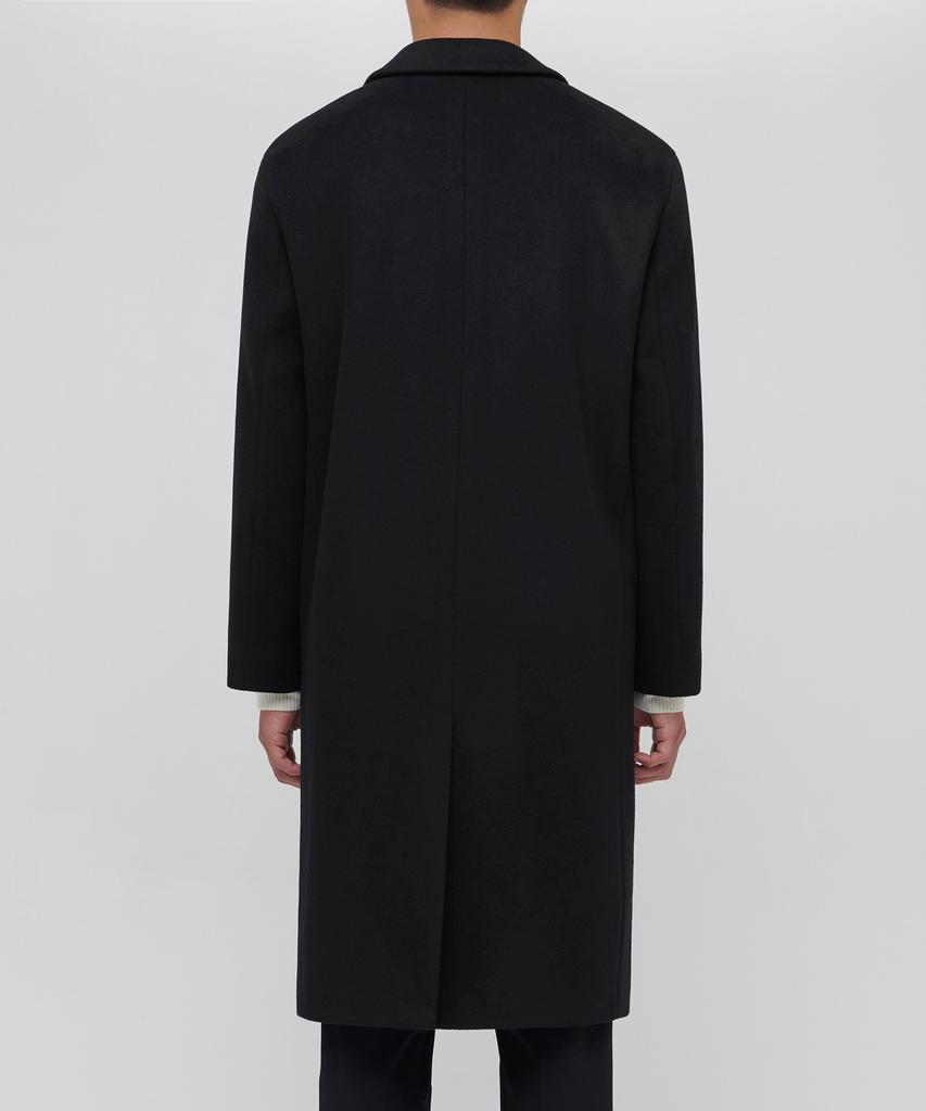 Musinsa Standard Cashmere Blend Oversized Single Coat [Black]