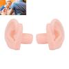 1 Pair Silicone Simulated Ear Model Flexible Soft Ear Model for Hospital Display Learning
