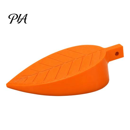 Door Stop Wedge Leaf Shaped Stopper Wedge, Non-Slip Wind?Resistant Stop, Easy Storage Holder Silent Anti?Collision Jam for Home Office Decor Anti