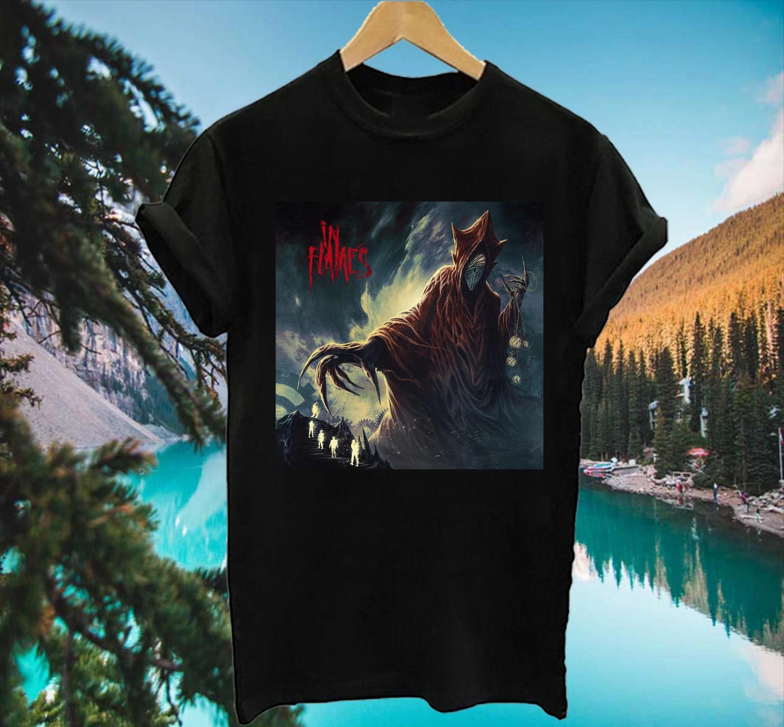 In Flames 2025 Tour T Shirt short sleeve size s-5xl unisex men EG1185 XXXL