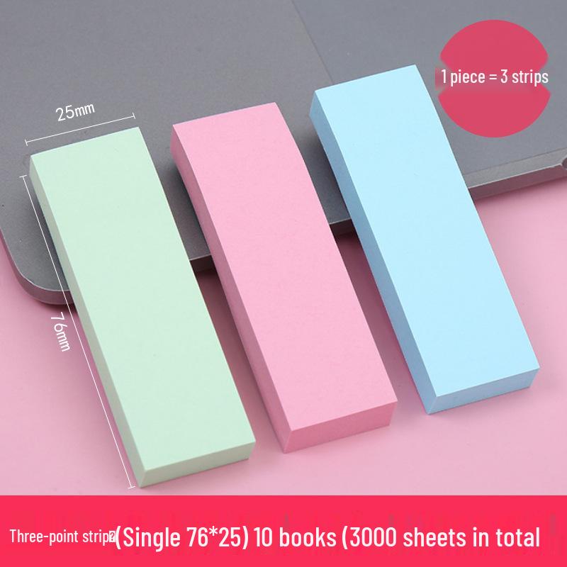 Sticky Notes Memo Pads - Full Adhesive Stickers for Students