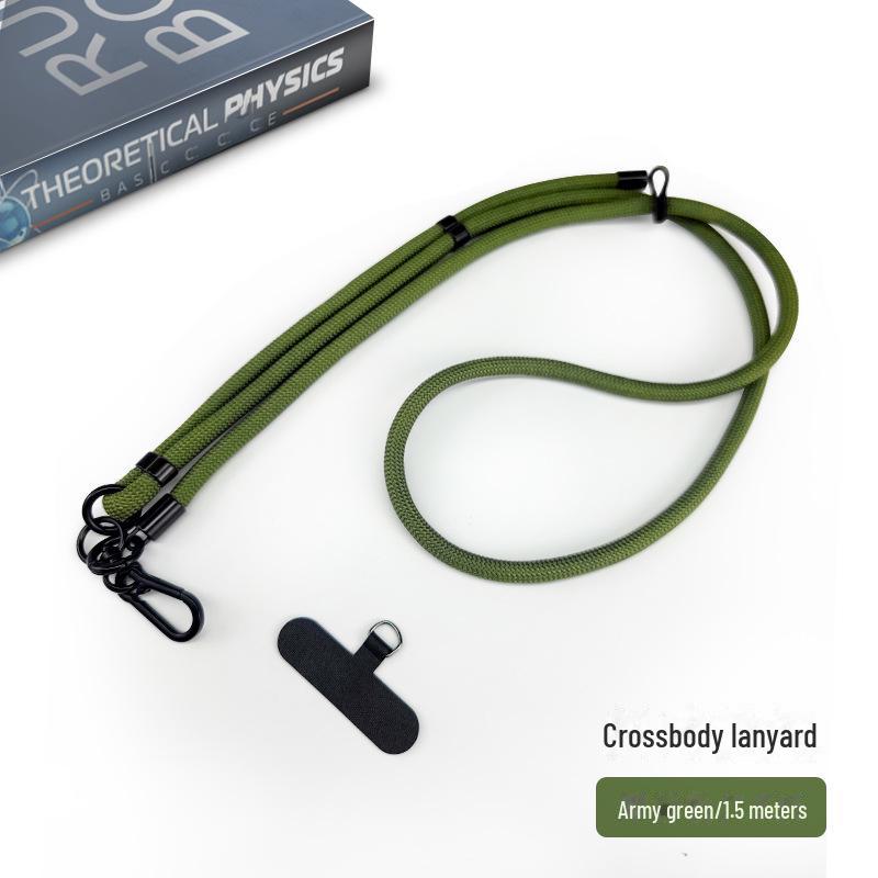 8mm Thick Braided Universal Anti-Lost Mobile Phone Lanyard