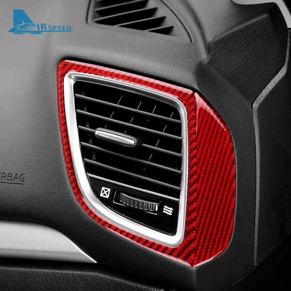 Carbon Fiber Interior Sticker for Mazda 3 Axela 2014-2018 Side Vent Grille Center Console LHD RHD