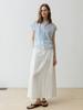 Aeskoneo Clean Line Nylon Skirt White At6Skb030Wt