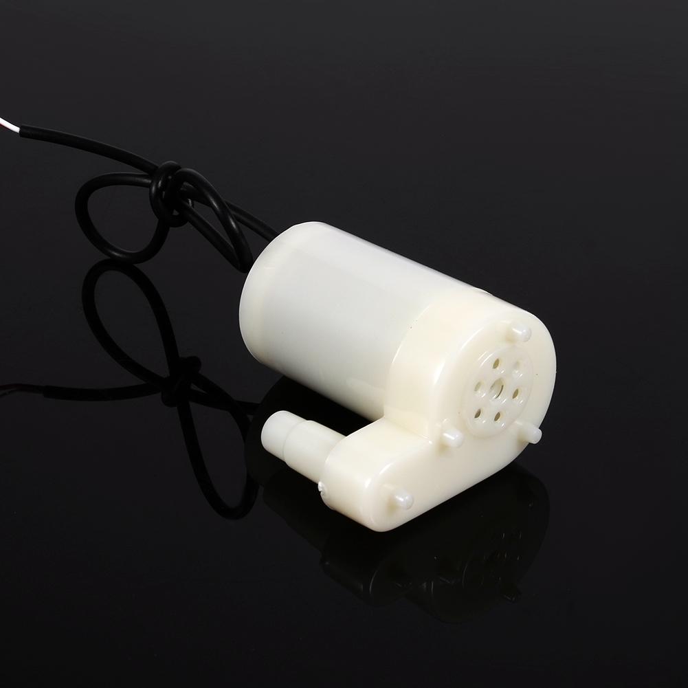 Mini Micro Submersible Motor Pump Water Pumps DC 3 4.5V 100L H Low Noise for Fish Tank Aquarium