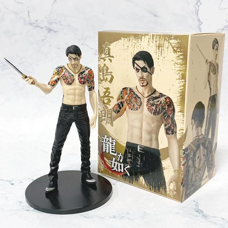 17Cm Yakuza Game Anime Figure Goro Majima Kiryu Kazuma Yakuza Action Figures Figurine Pvc Collection Model Toys Halloween Gift