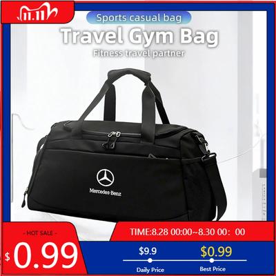 GLC GLB Car Travel Gym Bag Luggage Handbag Shoes Organizer For Mercedes Benz AMG A C E Class W201 W210 W108 W204 W205 W203 W211