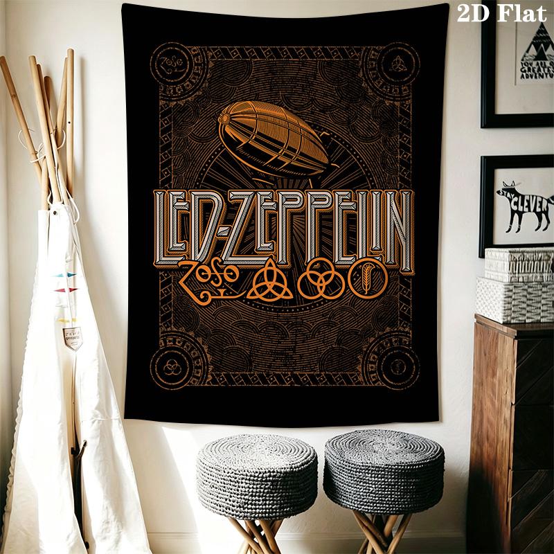 Vintage Zeppelin Pattern Home Decor Tapestry, Wall Hanging, Decorative RV Wall Cloth.MGT0918221