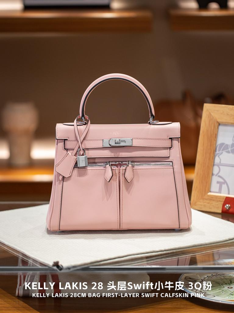 28-inch Top Layer Swift Lambskin Light Luxury Hundreds Of Styles Handheld Messenger Bag For Women