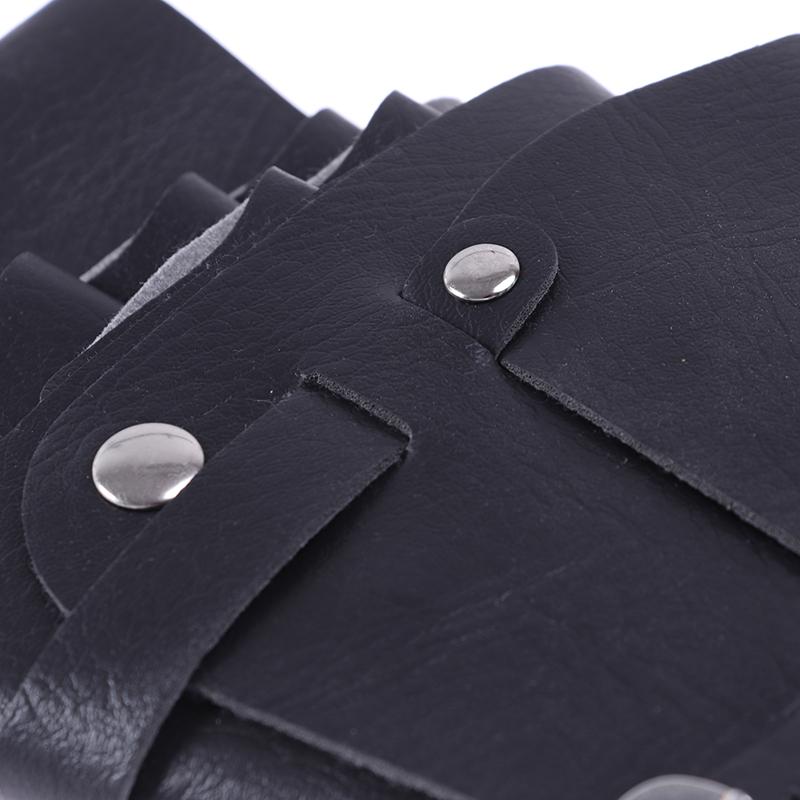 1ks Kadeřnický kufřík na nářadí Taška na nůžky Holstr na holiče Pouzdro Držák Nýtovaná peněženka