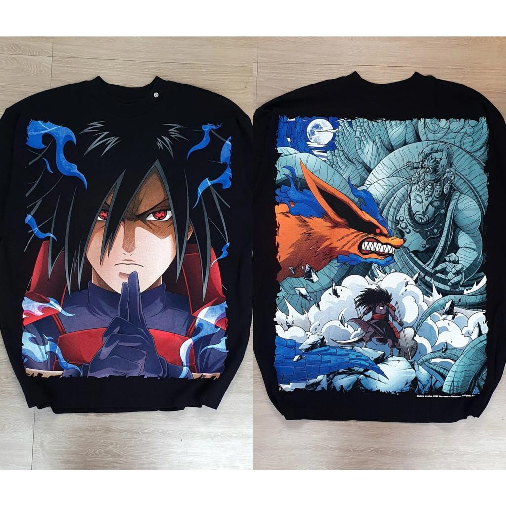 Anime Naruto Graphic T-shirt Men Women 100% Cotton DTF Printing Tee Streetwear Oversized High Quality Short Sleeve Female Male Clothing