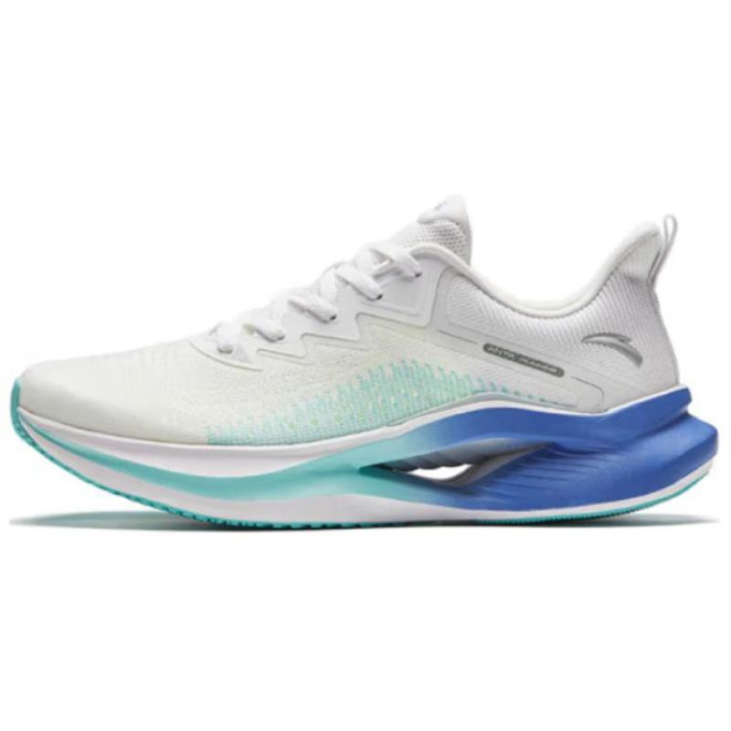 

Anta Cushioned Slip-Resistant Low-Top Running Shoes Men s Blue White Sneakers 112425536-3 40