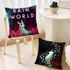 Fashion Video Gaming Cool Xl Rain World Cushion Cover Decor Home Throw Pillow Covers For Couch Camping Pillow Cover Decorations