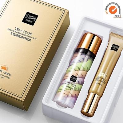 SENANA Three-color Isolation Cream Facial Primer Makeup Eye Set Gift Box