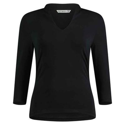 Kustom Kit Damen/Damen Stehkragen 3/4-Ärmel Top