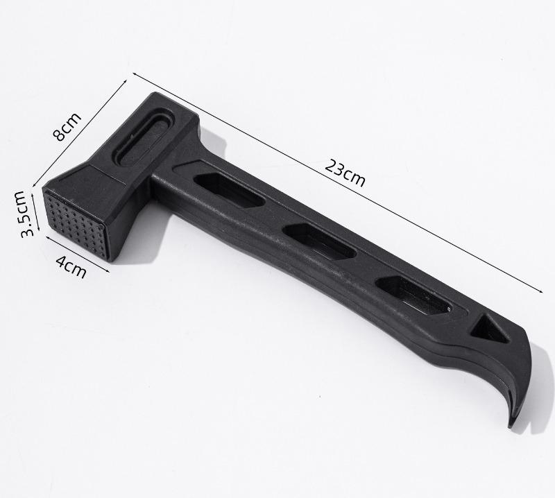 Lightweight Multifunctional Camping Hammer, Tent Peg Hammer with Bottle Opener, Outdoor Road Trip Emergency Tool