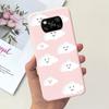 Pro Xiaomi Poco X3 Pro Pouzdro Poco X3 NFC Kryt Květina Roztomilý Kočka Malba Nárazník Skořápka Na PocoX3 X3Pro x3nfc Měkký Luxusní Silikon
