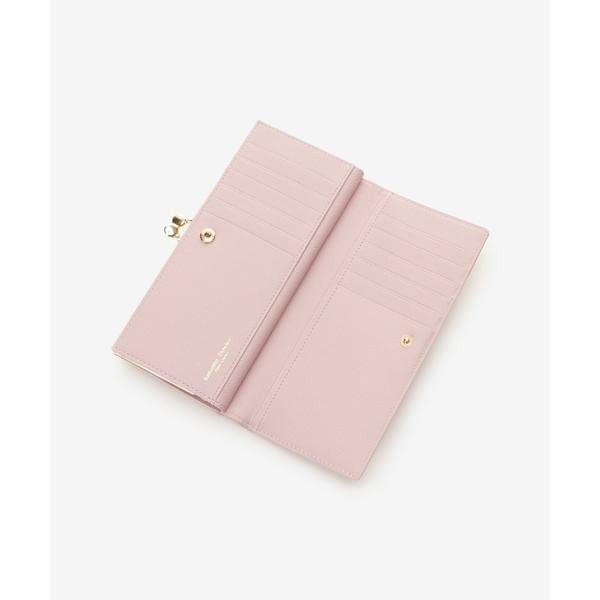 Thavasa Petit Billfold Flower Motif Long Wallet Pink [Samantha Choice] Women's