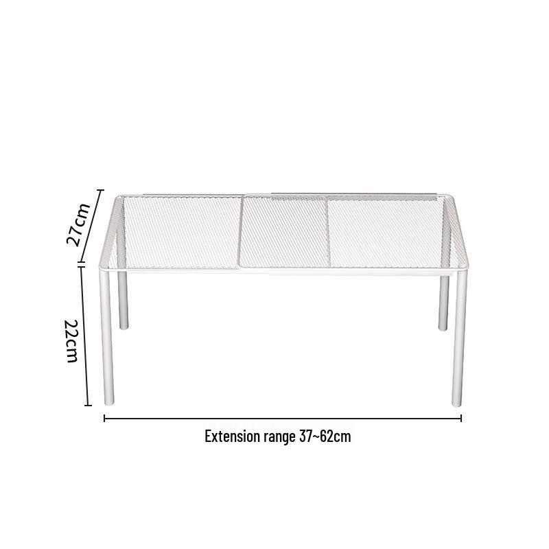 Retractable Wardrobe Pull-Out Shelf for Efficient Interior Space Utilization
