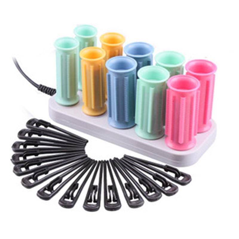 Elektrische Lockenwickler 8 Stück Professionelles Heizwickler-Set Für Schnelle Einfache Locken Perfekt Für Zuhause Oder Salon-Haarstyling