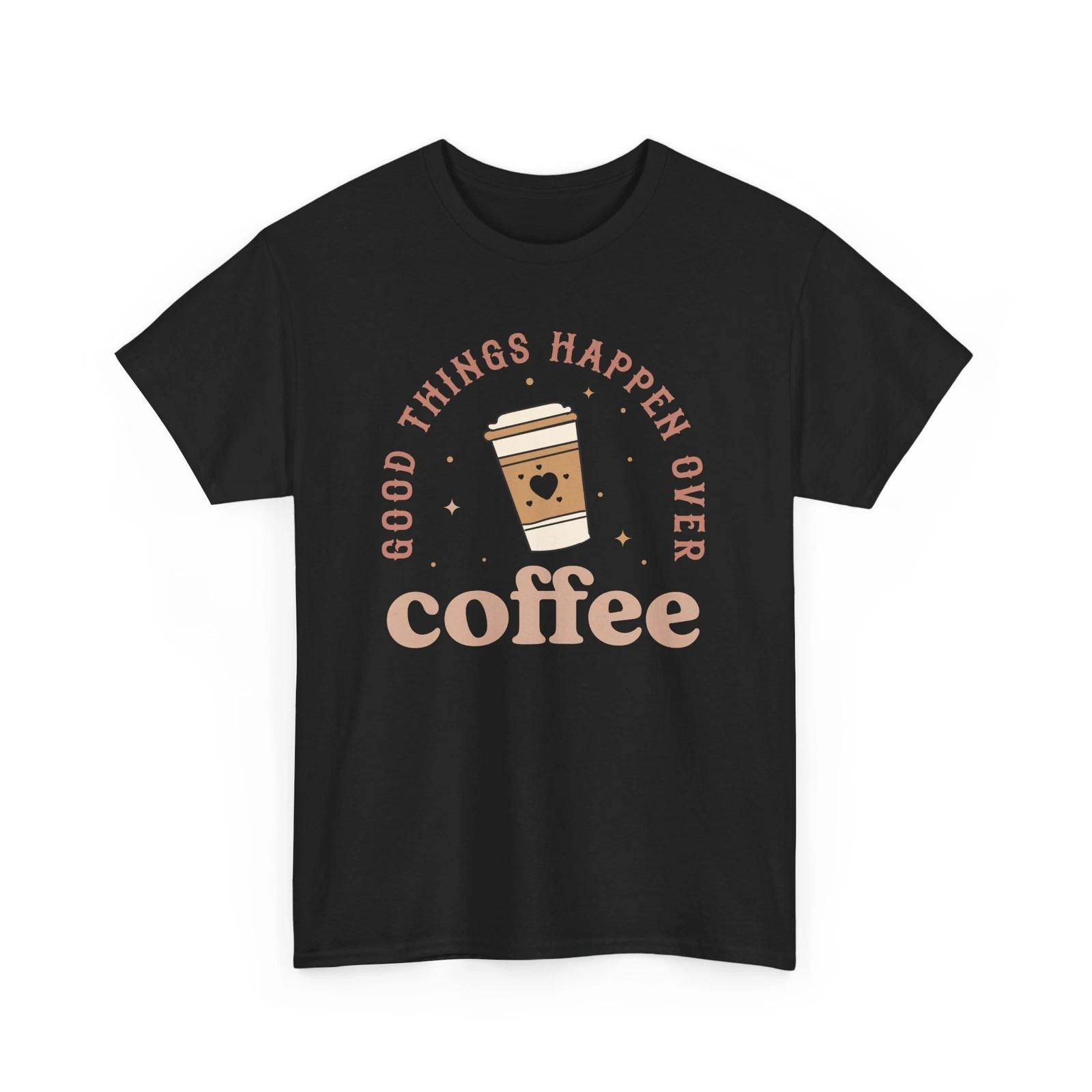 Coffee & Books T-Shirt | Funny Caffeine Lover Reading Nerd Graphic Tee XL