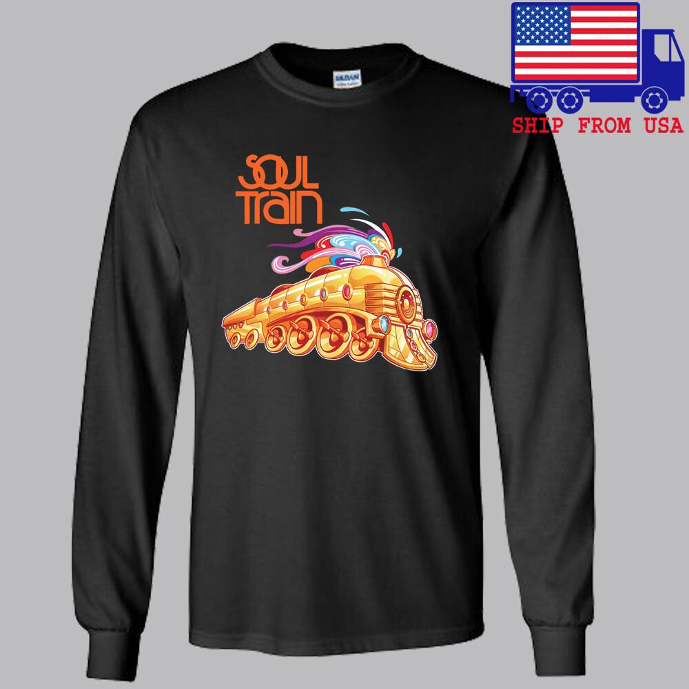 Soul Train TV Show Don Cornelius Black Size S2XL Unisex T-Shirt S