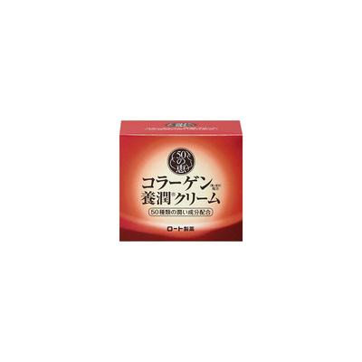 Rohto Pharmaceutical 50 No Megumi Aging Care Cream with 50 Nourishing 90g Ingredients,