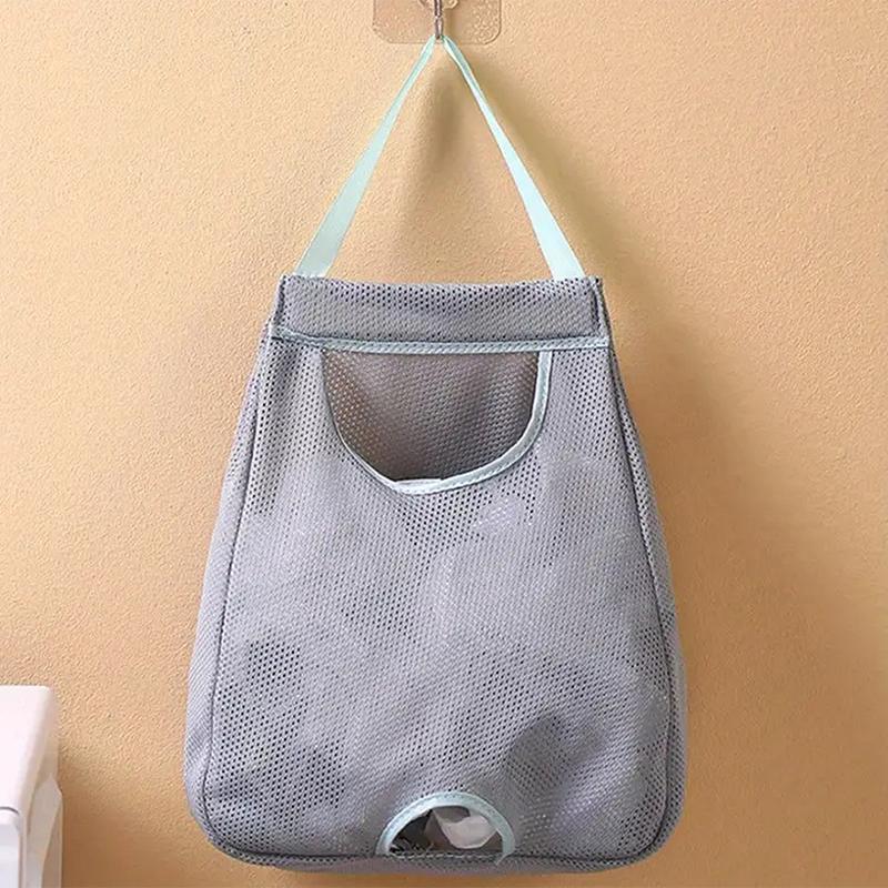 

1 Practical Gray Mesh Storage Bag, Multifunctial Portable Storage Bag, Suitable for Storing Jewelry, Candy, Cards сірий колір