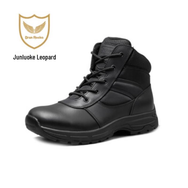 

JUNLUOKE Leopard 6.2 Men s YKK Zipper Tactical Hiking Boots 38