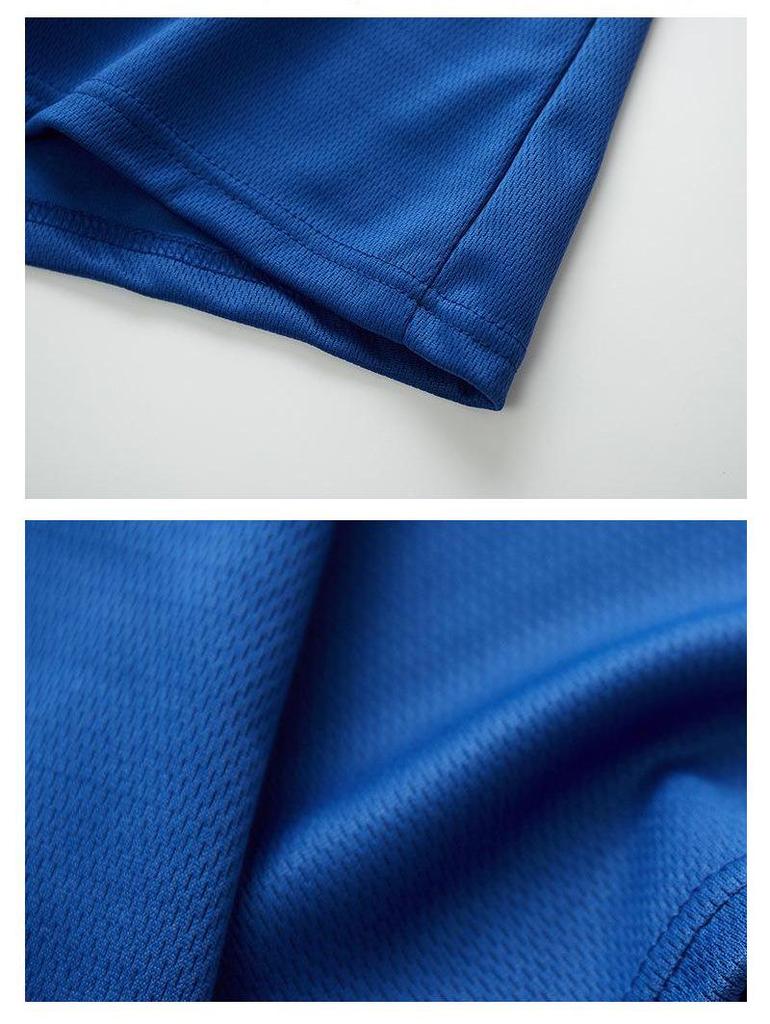 Herren Schnelltrocknendes Atmungsaktives Slim-Fit Trainings-T-Shirt