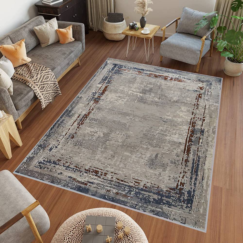 

Моющийся ковер с принтом Rovigo Home RVG0715 50x80 коричневый