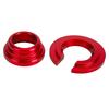 100715-RD Car Rear Sub Frame Bushing Collars Set Kit Fit for Nissan Maxima 300ZX 240SX 180SX Silvia Red Aluminum