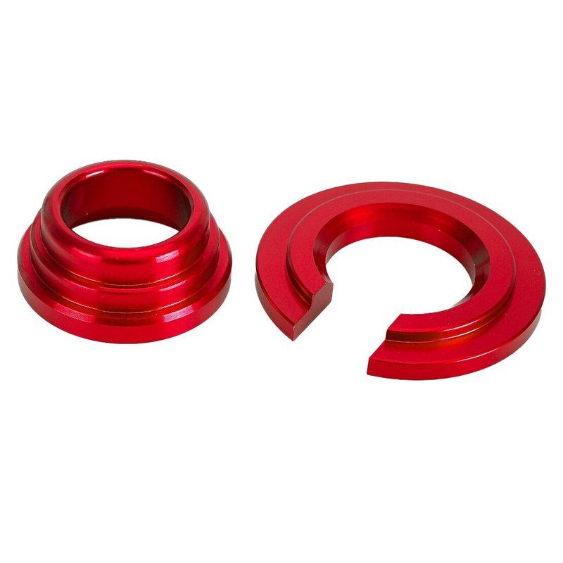 100715-RD Car Rear Sub Frame Bushing Collars Set Kit Fit for Nissan Maxima 300ZX 240SX 180SX Silvia Red Aluminum