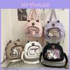 Transparent Capybara Cartoon Shoulder Bag Backpack Adjustable Strap Shoulder