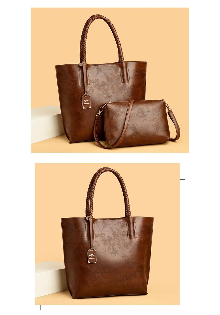 2026 Fashion Versatile Large Capacity Mother-Child Tote Bag: High-Quality, Elegant, Casual