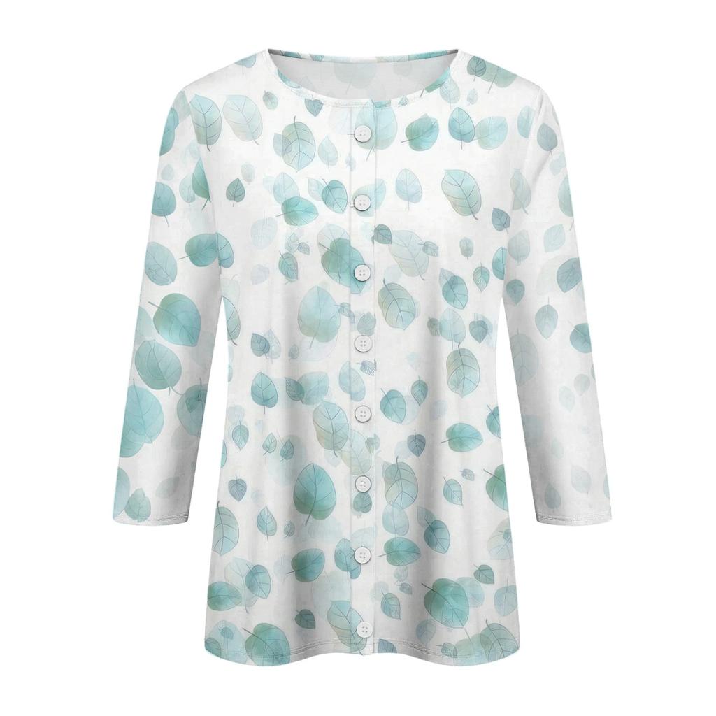 Women's Fashionable, Casual, Comfortable Floral Cardigan Jacket