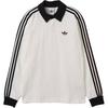 Originals 3-Stripes Rugby Long Sleeve Polo Shirt Unisex Tops KE3575