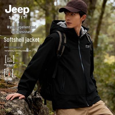 JEEP SPIRIT Men's Hooded Winter Outdoor Jacket