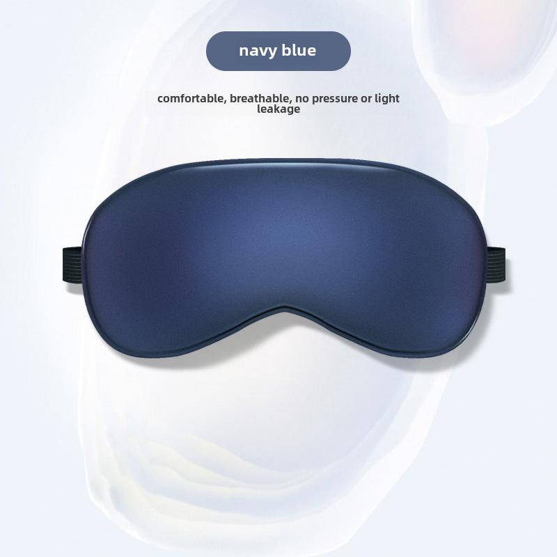 Masque pour les yeux en soie double face pour hommes et femmes: Options de blocage de la lumière et de compresses chaudes/froides pour le sommeil et la relaxation