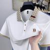 TrendHub High Quality Embroidered Short Sleeve Men Polo Shirt Casual Trendy Top