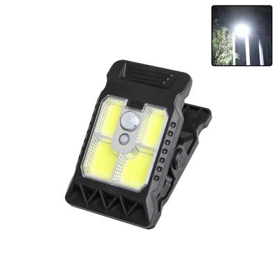Energy Saving Mini Solar Clip Light 3 Modes Waterproof Motion Sensor Lamp Clip Mount High Bright Wall Lighting Garden Decoration