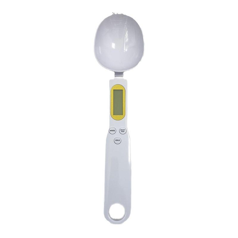Household Pet Scale Electronic Measuring Spoon Scale Mini Electronic Scale Manual Batching Scale Handheld Spoon Scale 500g Dog Food Scale 2pcs