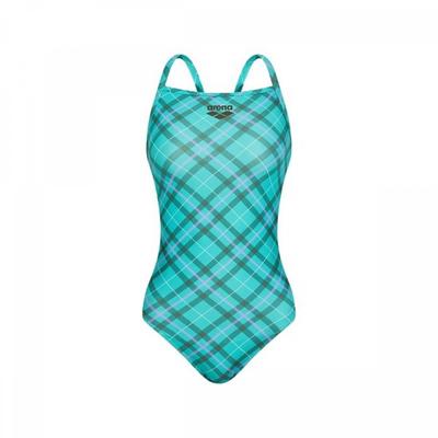 Women S Knitting Check One Piece croSS Strap Back  A5fl1lo12 Jad 