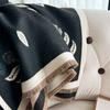 New Women Fashion Brand Fallen leaves Scarf Luxury Autumn Winter Warm Shawls Print Scarve Pashmina Mujer Femme Foulard Bufanda