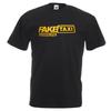 Adults Fake Taxi Passenger Parody Funny Adult Humour Unisex Black TShirt